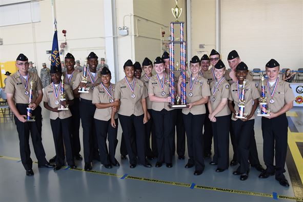 MS All JROTC Drill Champions 2017 