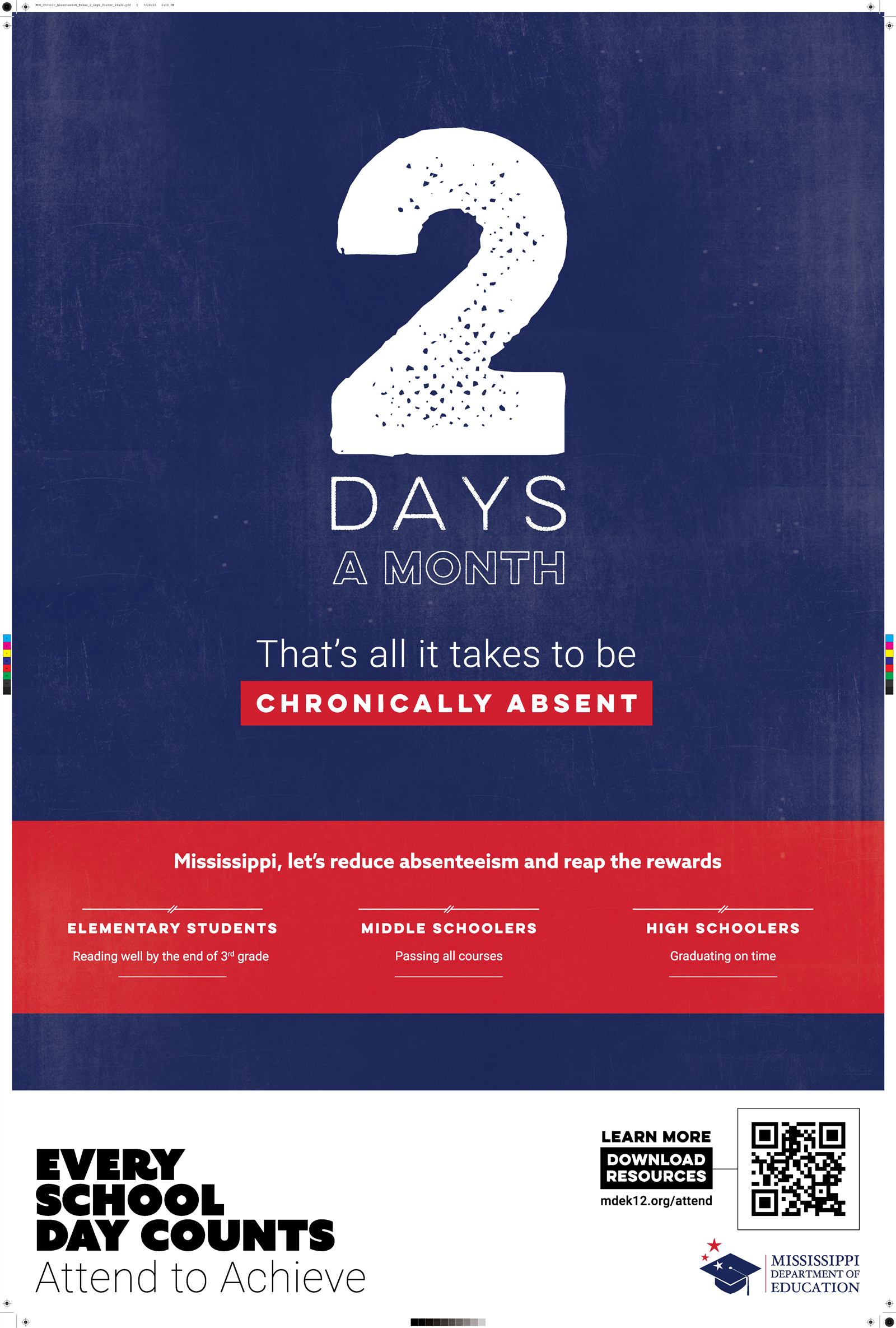 2 days a month